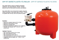 Plastik Kum Filtresi 920 mm Superpool RT920