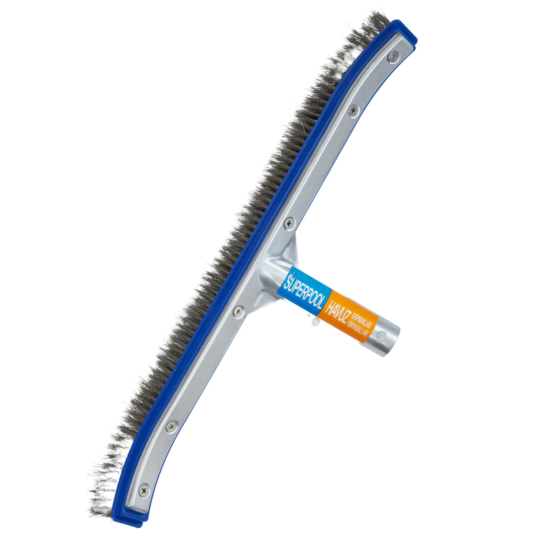 Superpool FR45Ç 45 cm Paslanmaz Çelik Yosun Fırçası