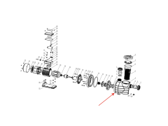 Havuz Pompa Gövdesi SMP150T Trifaze Uyumlu Yedek Parça