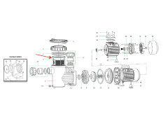 Saci Winner Pompa Sepeti 1,5 HP Trifaze Uyumlu Yedek Parça (WINNER150T)