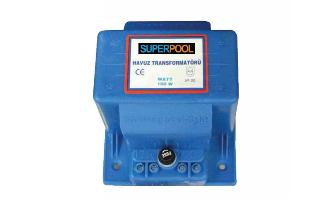 Havuz Lambası Trafosu T100 100W 12V Çıkış 220V Giriş